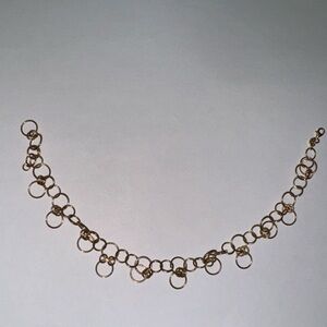 Milor 14k Italy Anklet or large bracelet